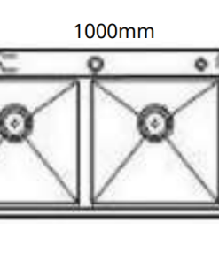 CHẬU RỬA CHÉN BÁT GOLICAA GD-10048DKS - 7
