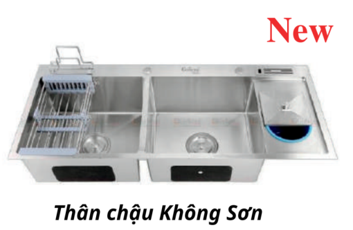 CHẬU RỬA CHÉN BÁT GOLICAA GD-10048DKS - 1