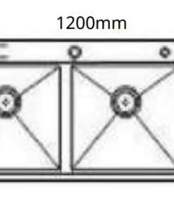 Chậu rửa chén Golicaa GD-12050DTR - 7