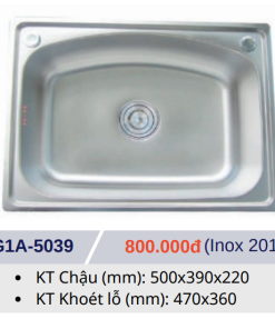 CHẬU RỬA CHÉN BÁT GOLICAA G1A-5039 - 7