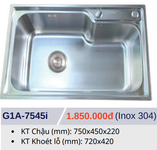 Chậu rửa bát Golicaa G1A-7545I