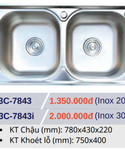 CHẬU RỬA CHÉN BÁT GOLICAA G3C-7843I - 11
