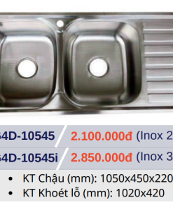 CHẬU RỬA CHÉN BÁT GOLICAA G4D-10545 - 9