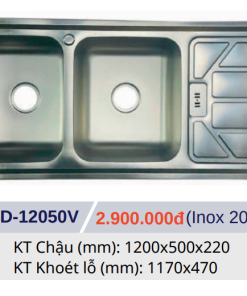 Chậu rửa chén GOLICAA G4D-12050V - 12 Chậu rửa chén GOLICAA G4D-12050V - 11