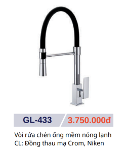 Vòi rửa chén nóng lạnh GOLICAA GL-433 - 8 Vòi rửa chén nóng lạnh GOLICAA GL-433 - 7