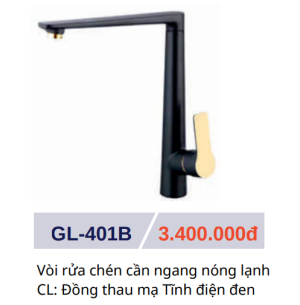 Vòi rửa chén nóng lạnh GOLICAA GL-401B - 9