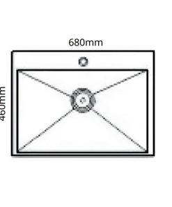 Chậu rửa chén GOLICAA GAD-6846E - 7