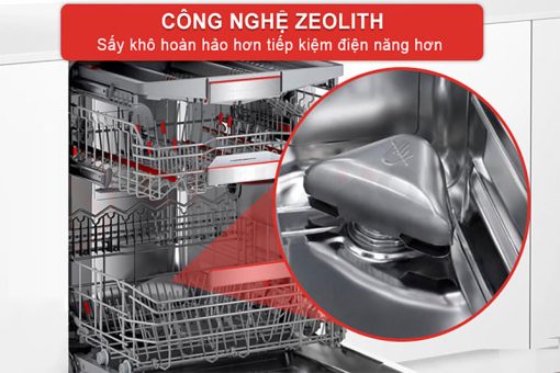 Máy Rửa Bát Âm Tủ BOSCH SMU6ZDI76S |Serie 6 - 7