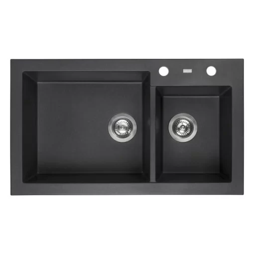 Chậu rửa chén Reginox AMSTERDAM 25 ĐEN HMH.R31087 - 1