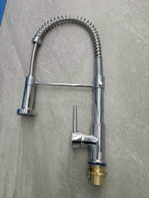 Vòi rửa chén lò xo nóng lạnh GOLICAA GL-412 - 3