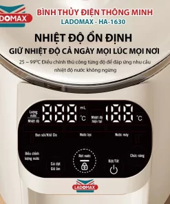Bình thủy điện thông minh Ladomax HA-1630 - 17
