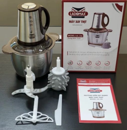 Máy xay thịt đa năng Ladomax HA-336INOX - 9