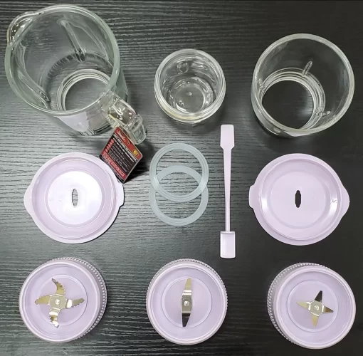 Máy xay sinh tố 3 cối Ladomax HA-9166-3 - 7
