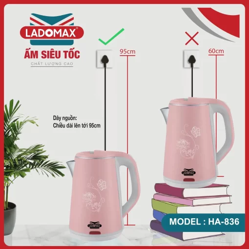 ẤM ĐUN SIÊU TỐC LADOMAX HA-836 - 7