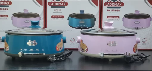Nồi lẩu điện lòng rời 4L Ladomax HA-238 - 19