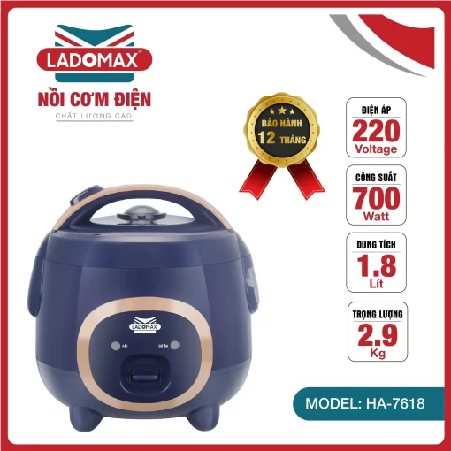 Nồi cơm điện Ladomax HA-7618 - 3