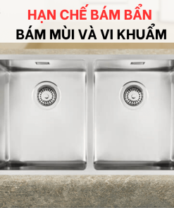 Chậu Rửa Bát Reginox HOUSTON 34×40+34×40 HMH.NPCS0010 - 14 Chậu Rửa Bát Reginox HOUSTON 34×40+34×40 HMH.NPCS0010 - 13