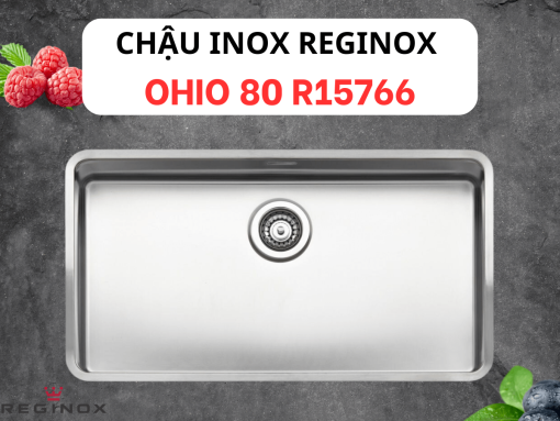 Chậu rửa bát inox 1 hố Reginox OHIO HMH.R15766 - 11