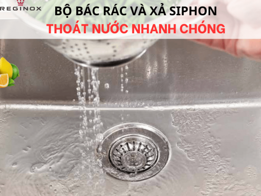 Chậu rửa bát inox 1 hố Reginox OHIO HMH.R15766 - 7
