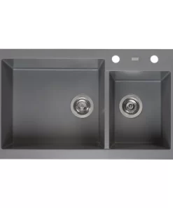 Chậu rửa chén Reginox AMSTERDAM 25 XÁM HMH.R31094