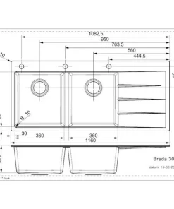 Chậu rửa chén Reginox BREDA 30 KEM HMH.R33746 - 8 Chậu rửa chén Reginox BREDA 30 KEM HMH.R33746 - 7