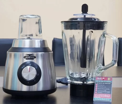 Máy xay sinh tố 2 cối Ladomax HA-9168-2 - 13
