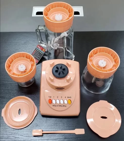 Máy xay sinh tố 3 cối Ladomax HA-9166-3 - 15