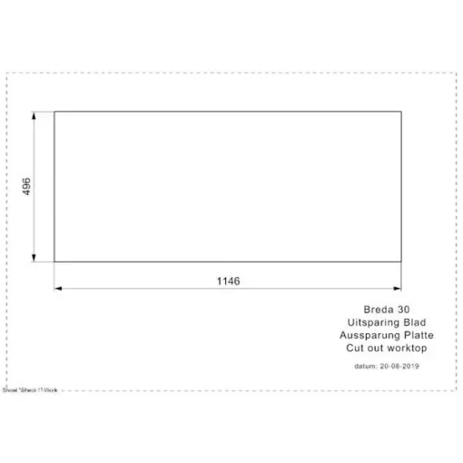 Chậu rửa chén Reginox BREDA 30 ĐEN HMH.R33739 - 5