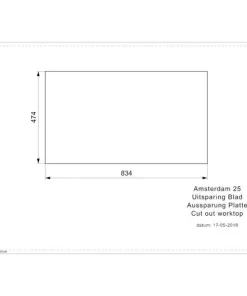 Chậu rửa chén Reginox AMSTERDAM 25 KEM HMH.R31100 - 10 Chậu rửa chén Reginox AMSTERDAM 25 KEM HMH.R31100 - 9