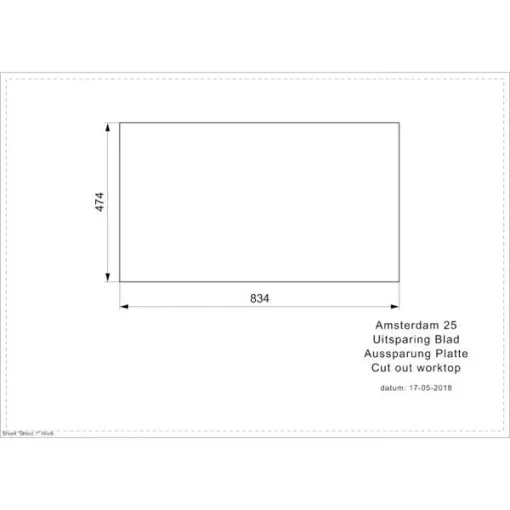 Chậu rửa chén Reginox AMSTERDAM 25 XÁM HMH.R31094 - 5