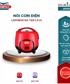 Nồi cơm điện 1.8 Lít Ladomax HA-7418 - 16 Nồi cơm điện 1.8 Lít Ladomax HA-7418 - 15
