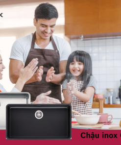 Chậu Rửa Bát 1 Hố Reginox OHIO HMH.R32688 Mạ Đen - 18 Chậu Rửa Bát 1 Hố Reginox OHIO HMH.R32688 Mạ Đen - 17