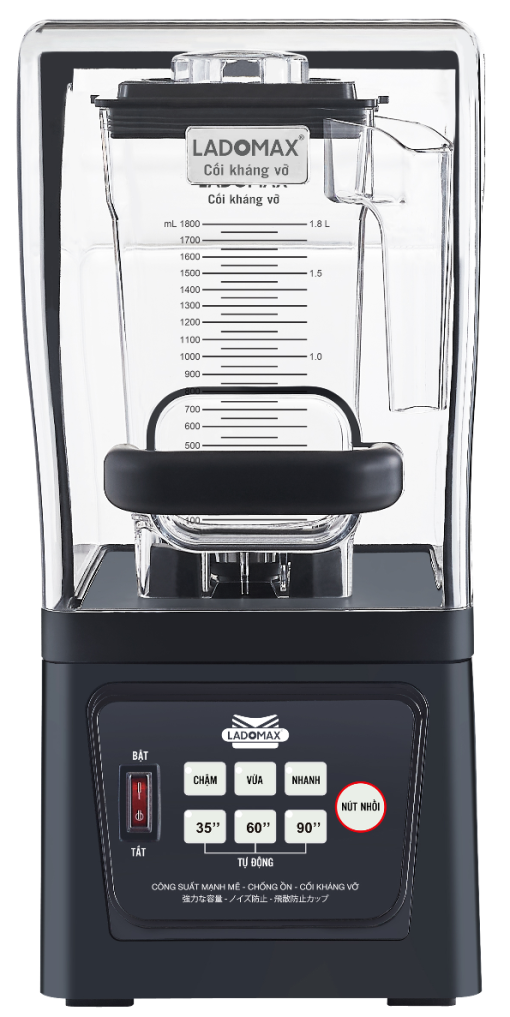 Máy xay sinh tố công nghiệp Ladomax HA-9118 - 1