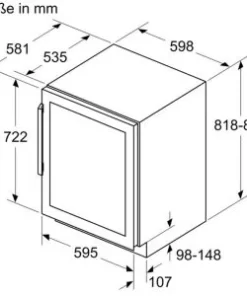 TỦ RƯỢU VANG BOSCH KUW21AHG0 | Serie 6 - 14 TỦ RƯỢU VANG BOSCH KUW21AHG0 | Serie 6 - 13