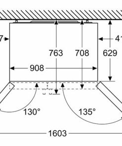 Tủ lạnh Bosch KAD93ABEP Series 6 Độc lập Side by side - 45