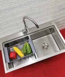 CHẬU RỬA CHÉN BÁT INOX GOLICAA GC-8245GA - 11