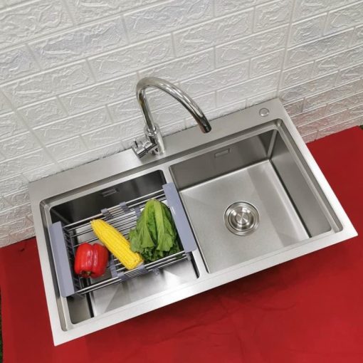 CHẬU RỬA CHÉN BÁT INOX GOLICAA GC-8245GA - 5