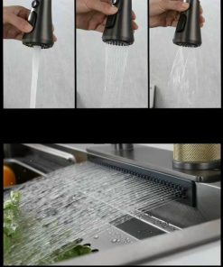 Chậu rửa chén liền vòi GOLICAA GA-7546DV - 16 Chậu rửa chén liền vòi GOLICAA GA-7546DV - 15