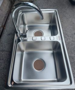 CHẬU RỬA CHÉN INOX GOLICAA G3C-8850V - 11