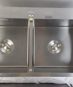 Chậu Rửa Chén 2 Ngăn phủ Nano GOLICAA GC-8245N - 17