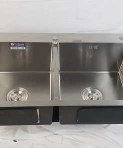 Chậu Rửa Chén 2 Ngăn phủ Nano GOLICAA GC-8245N - 13