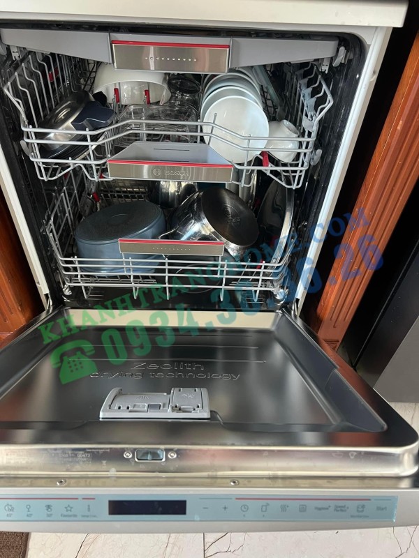 Máy rửa bát âm tủ Bosch SMV6ZCX16E Serie 6 - 122