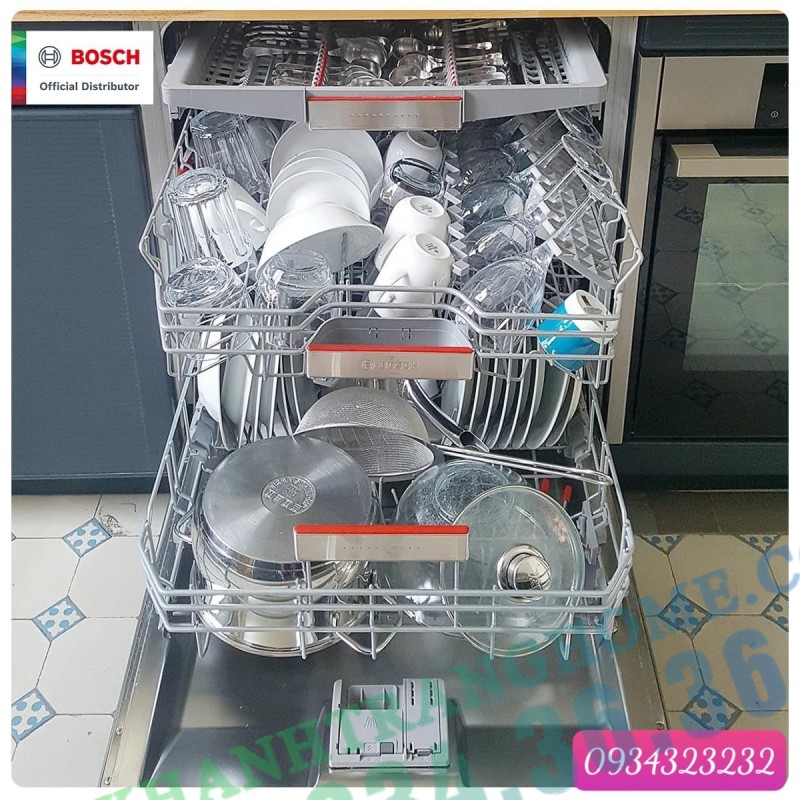 Máy rửa bát âm tủ Bosch SMV6ZCX16E Serie 6 - 146