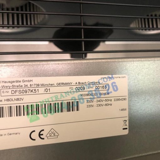 Máy hút mùi âm tủ Bosch DFS097K51 Series 8 - 15