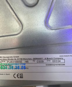 Bếp từ 3 vùng nấu Bosch PIJ631BB5E | Serie 4 - 102 Bếp từ 3 vùng nấu Bosch PIJ631BB5E | Serie 4 - 101