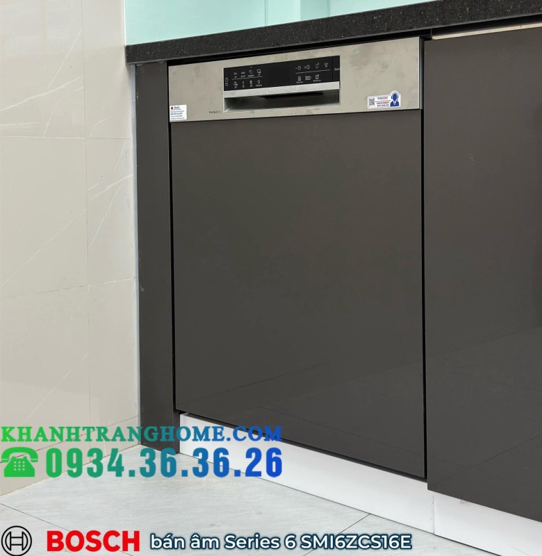 Máy Rửa Bát Bosch SMI6ZCS16E Series 6 Bán Âm - 146