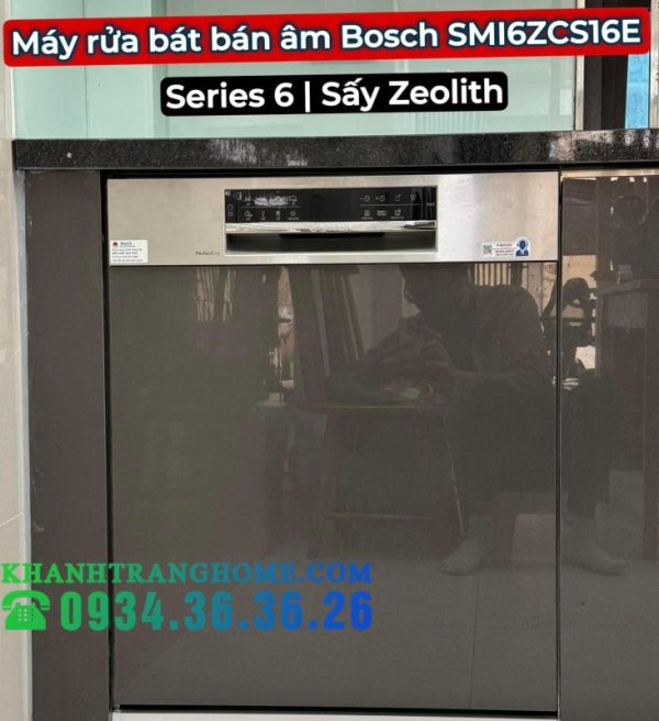 Máy Rửa Bát Bosch SMI6ZCS16E Series 6 Bán Âm - 19