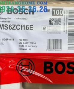 Máy rửa bát Bosch SMS6ZCI16E Series 6 Zeolith Độc lập - 104 Máy rửa bát Bosch SMS6ZCI16E Series 6 Zeolith Độc lập - 103