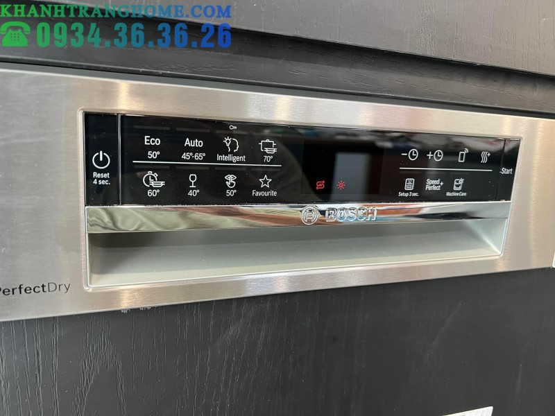 Máy Rửa Bát Bosch SMI6ZCS16E Series 6 Bán Âm - 120