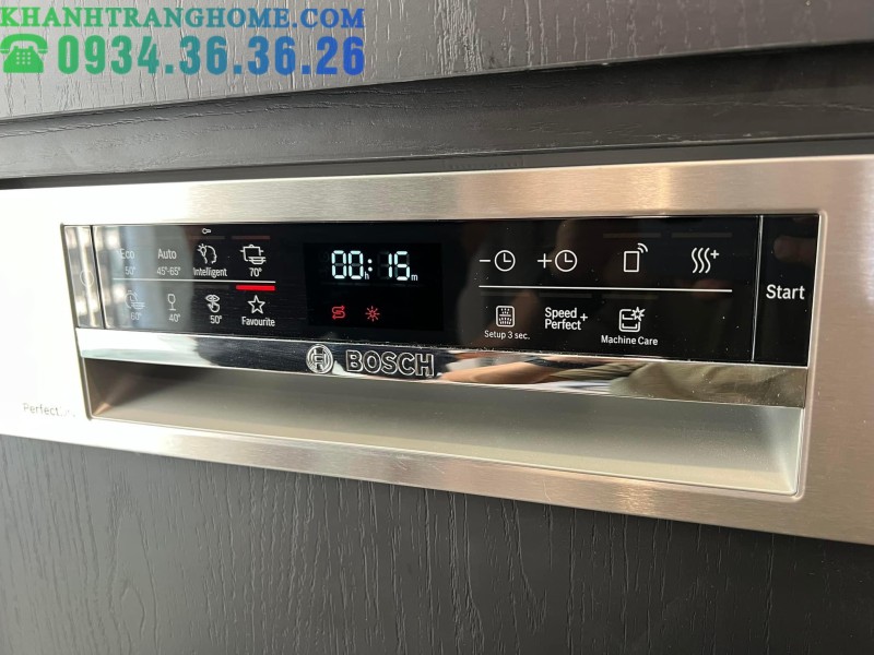 Máy Rửa Bát Bosch SMI6ZCS16E Series 6 Bán Âm - 122